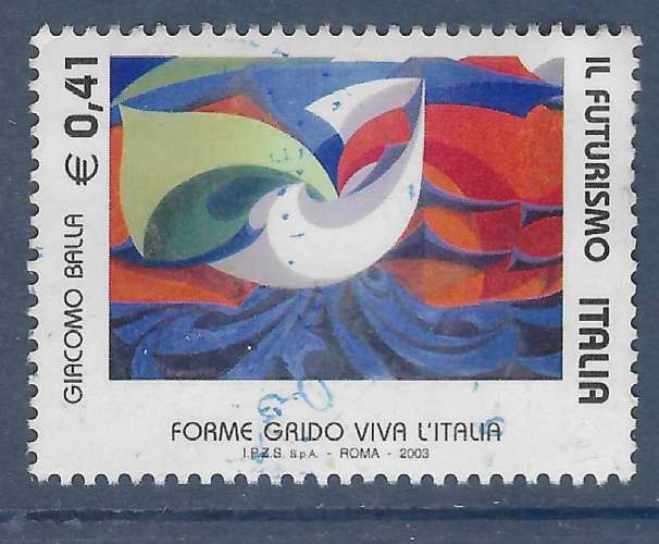 Italie - YT 2977 - Oeuvre de Giacomo Balla - peinture