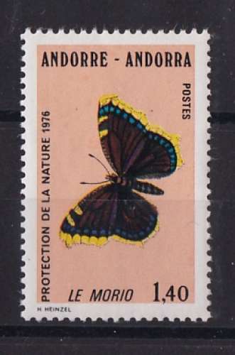 ANDORRE  Y/T   n° 259    neuf **   1976