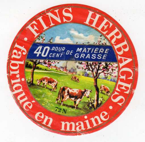 mai25   étiquette de camembert   fins herbages 40 %   72 N 
