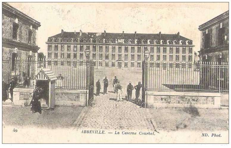80 - Abbeville  -  la caserne courbet