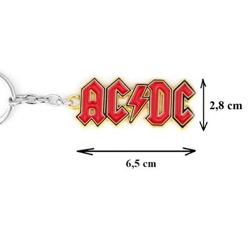 Porte-clés AC / DC ACDC Hard Rock (Réf 2)