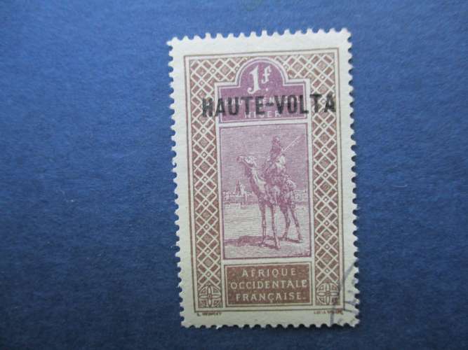 Haute volta y & t 15 obl 1920