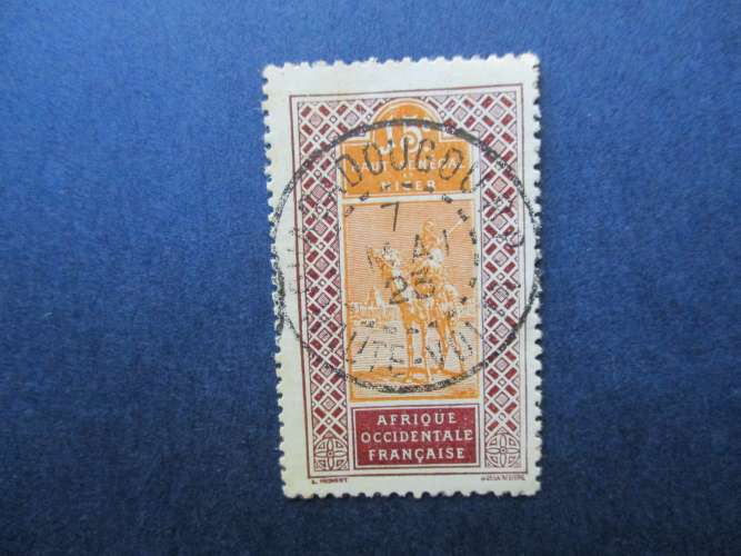 Haut senegal & niger y & t 23 obl 1914