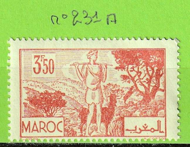 MAROC YT N°231A NEUF**