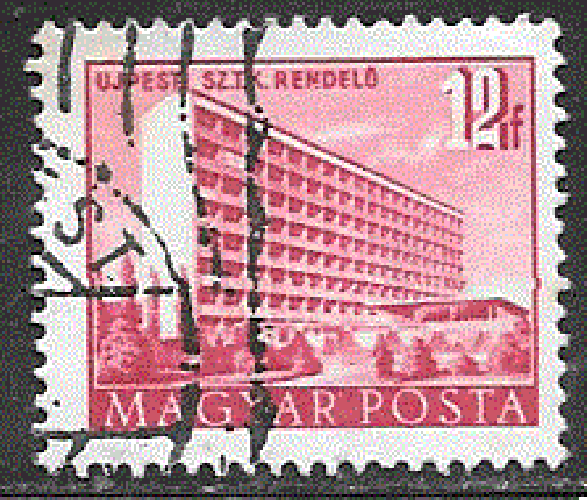 Hongrie - YT  1004C  obl  - Polyclinique à  Ujpest (1951)