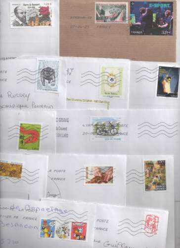 FRANCE LETTRES RECENTES  VOIR 2 SCANS