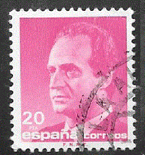 Espagne - YT  2496  obl  - Juan Carlos Ier (1987)