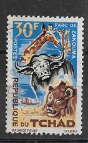 Tchad oblitéré YT  108