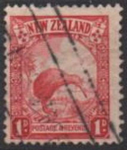 Kiwi - filigrane: 1 étoile/NZ  (1935) - YT 194 °