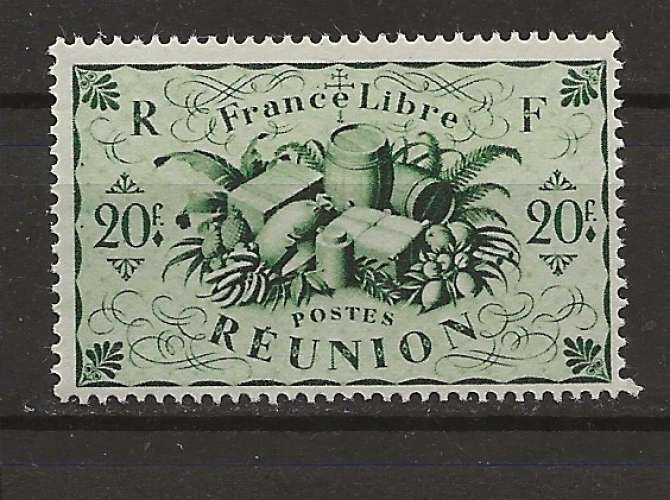 REUNION ANNEE 1943   Y.T N°246 NEUF** cote 3€  