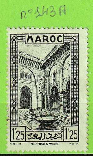 MAROC YT N°143A OBLIT