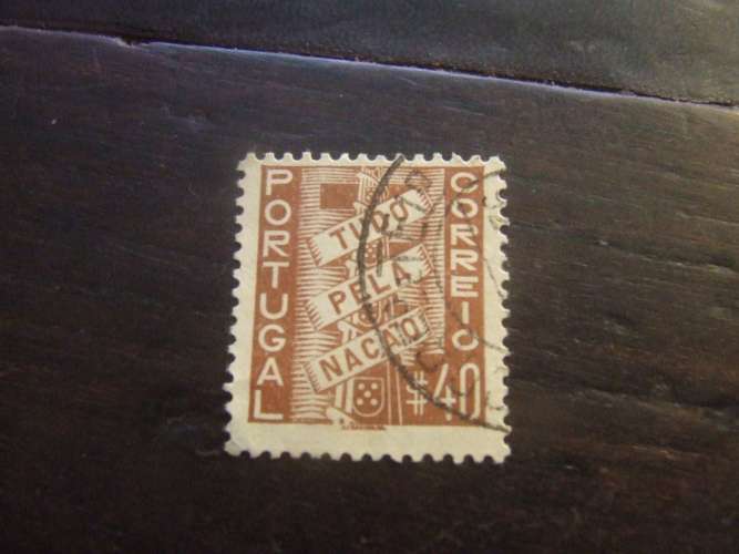 PORTOGALLO 1935 SLOGAN 40 c USATO
