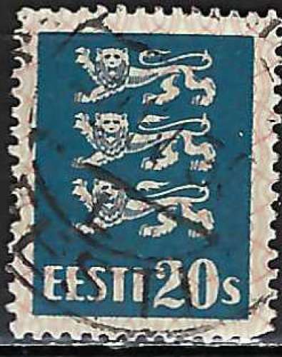 Estonie - 1928-29 - Y & T n° 105 - O.