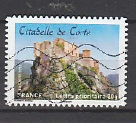 France timbre n° 720 ob année 2012 série Châteaux Demeures 