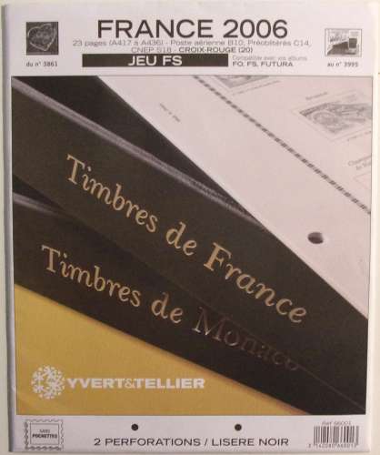 Yvert et Tellier - JEU FRANCE FS 2006 (Sans Pochettes)