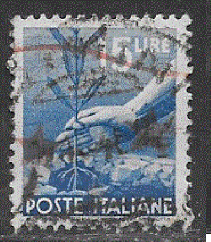Italie - YT  498  obl  - Plantation d'un olivier (1945)