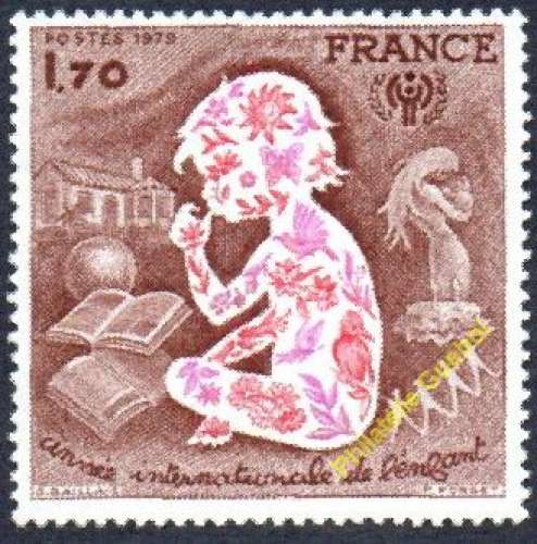 France n° 2028 ** Année Internationale de l'enfant