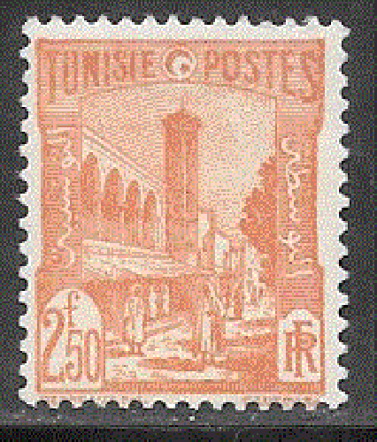 Tunisie - YT  283  *  - Mosquée Halfaouine (1945)