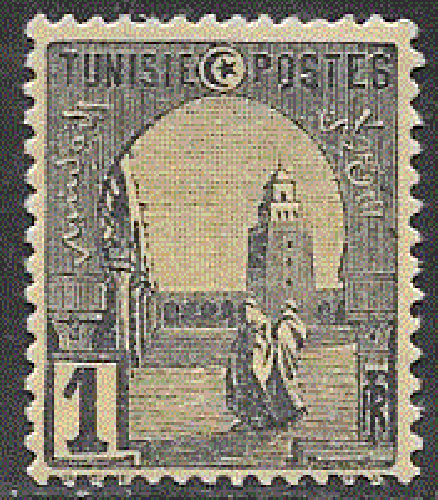 Tunisie - YT  29  *  - Mosquée de Kairouan (1906)