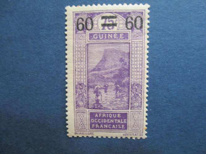 Guinée  y & t 81 * 1922
