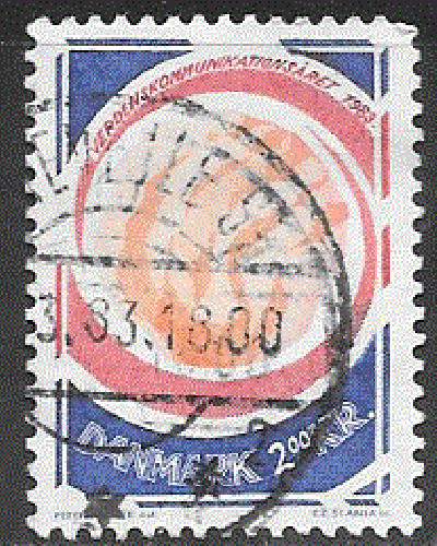 Danemark - YT  770  obl - Journée des télécommunications (1983)