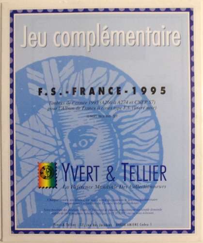 Yvert et Tellier - JEU FRANCE FS 1995 (Sans Pochettes)