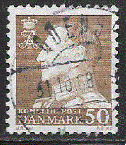 Danemark - YT  464  obl - Frédéric IX (1967)