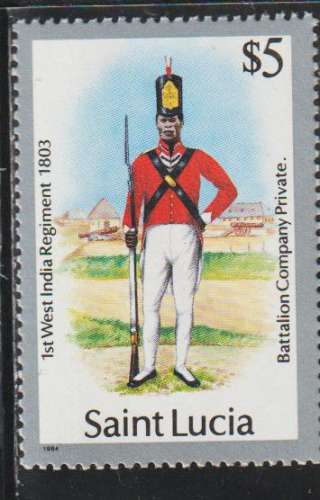 SAINTE LUCIE 1985 - Y&T N° 749**