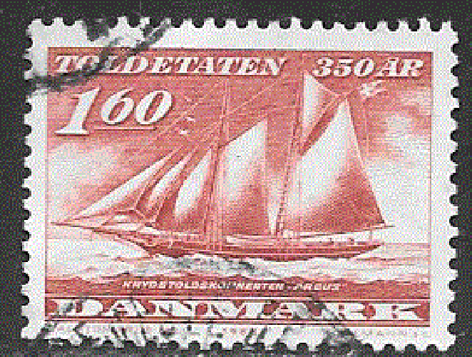 Danemark - YT  750  obl  - Douanes (1982)
