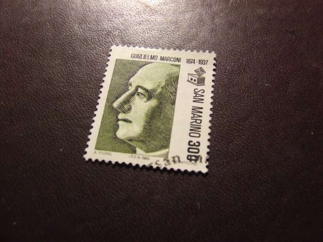 SAN MARINO 1982 ILLUSTRI 300 l USATO