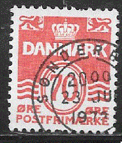 Danemark - YT  519  obl  - (1971)