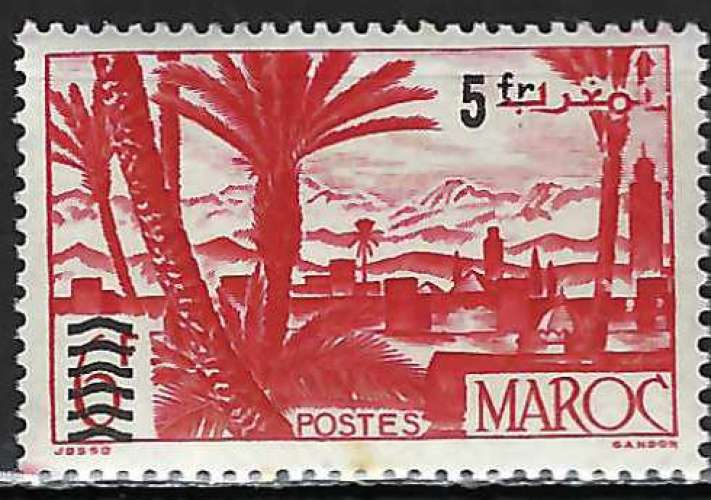 Maroc - 1951 - Y & T n° 298 - MNH