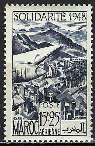 Maroc - 1949 - Y & T n° 73 Poste aérienne - MNH