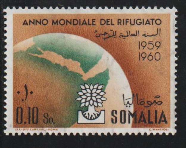 SOMALIE ITALIENNE 1960 - Y&T  N° 277**