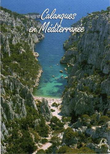 Marseille (13), CPM, calanque d'En-Vau
