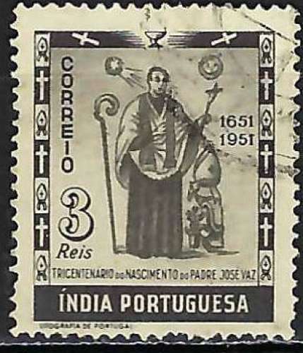 Inde portugaise - 1951 - Y & T n° 438 - O. (2