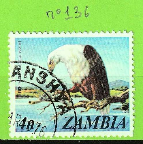 ZAMBIE - YT N°136 OBLIT