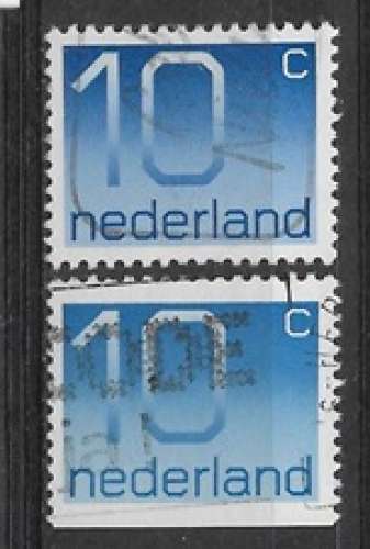 Pays-Bas Z oblitéré YT 1042, 1042a