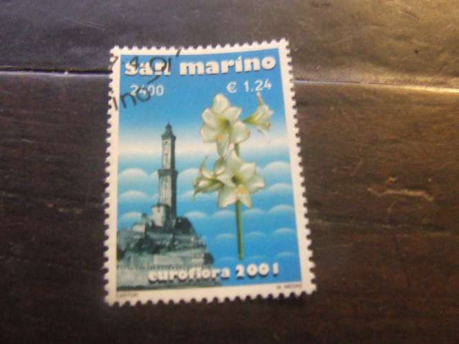SAN MARINO 2001 EUROFLORA  2400 l USATO 