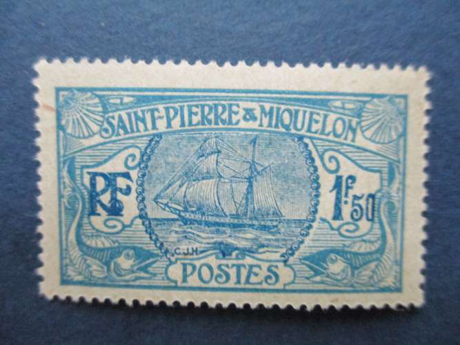 Saint pierre & Miquelon y & t 130 * 1926