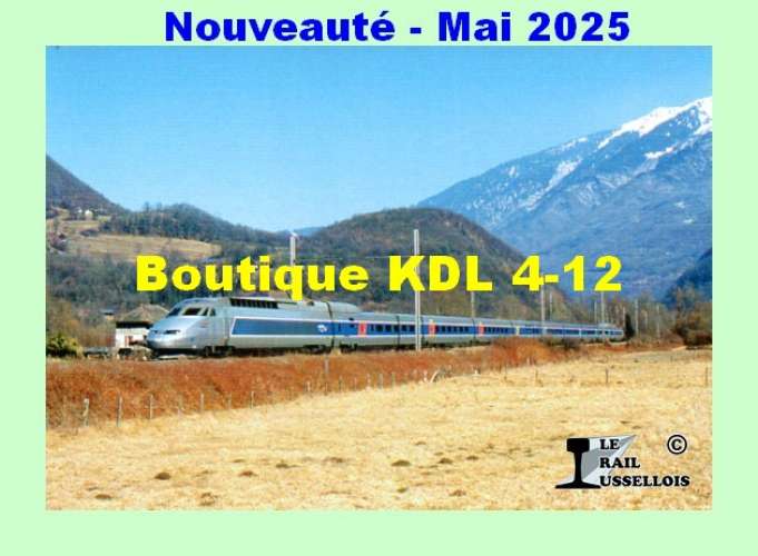 RU 2290 - TGV Réseau rame 4527 vers ARGENTINE - Savoie - SNCF