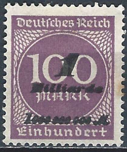 Allemagne - République de Weimar - 1923 - Y & T n° 310 - MNG