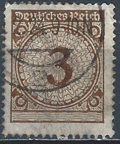 Allemagne - République de Weimar - 1923 - Y & T n° 331 - O.