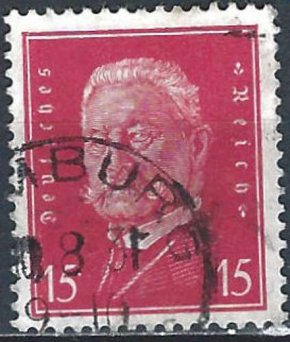 Allemagne - République de Weimar - 1927 - Y & T n° 405 - O.