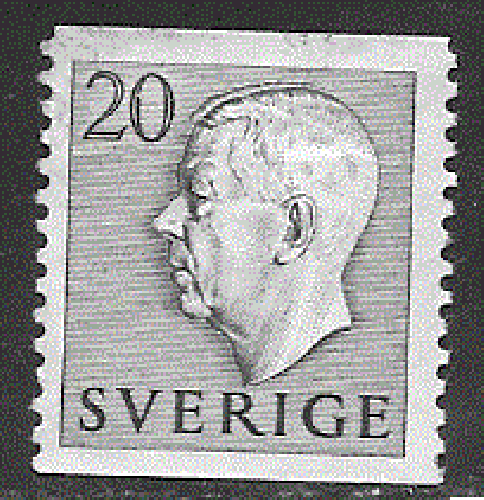 Suède - YT  358  obl  - Gustave VI Adolphe (1951)