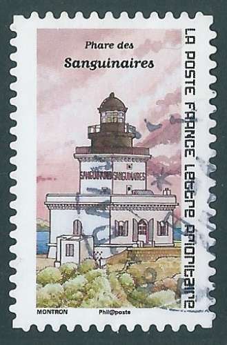 N°1906 Phare des Sanguinaires autoadhésif oblitéré
