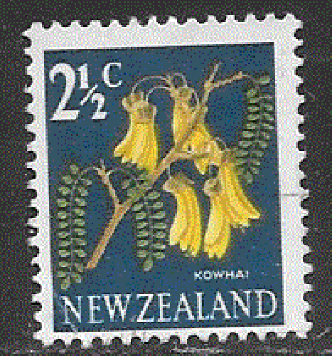 Nouvelle-Zélande - YT  446  obl - Kowhai (1967)