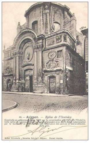 84 - Avignon - église de l'oratoire