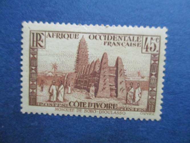 Cote d'Ivoire y & t 119  * 1936
