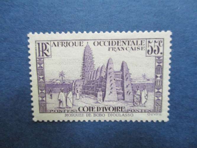 Cote d'Ivoire y & t 120a  * 1936
